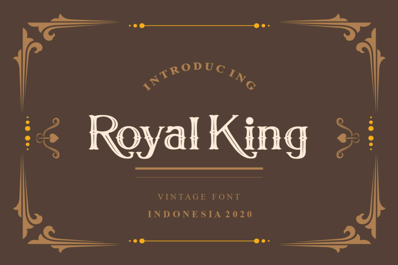 royal-king-vintage-serif-modern-font
