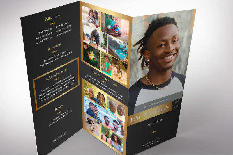 remember-gold-funeral-program-tri-fold-word-publisher-template