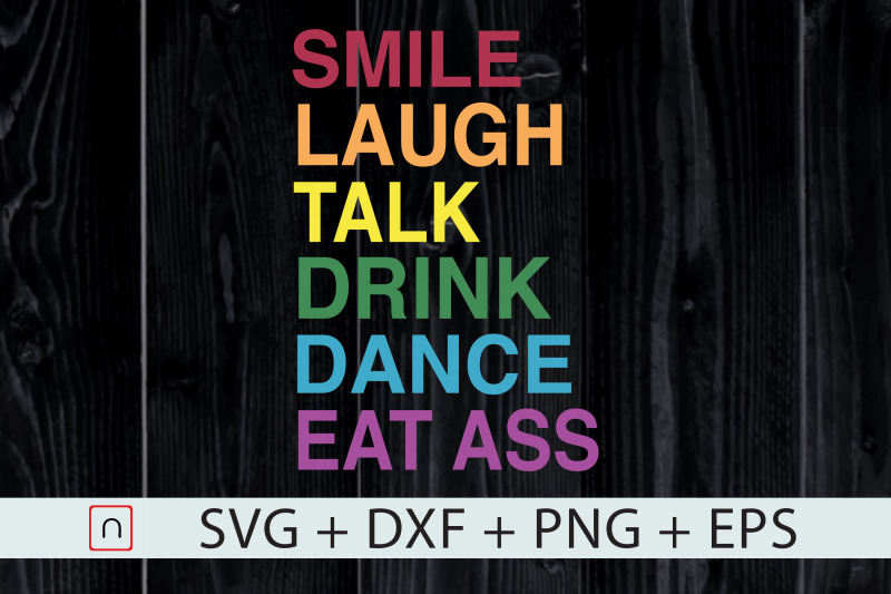 smile-laugh-talk-drink-dance-lgbt-flag