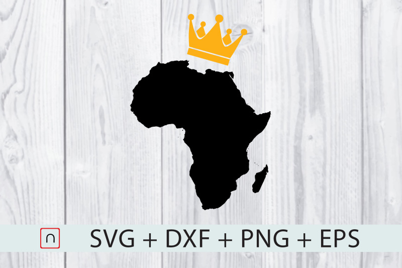 black-crown-africa-map-love-black-proud