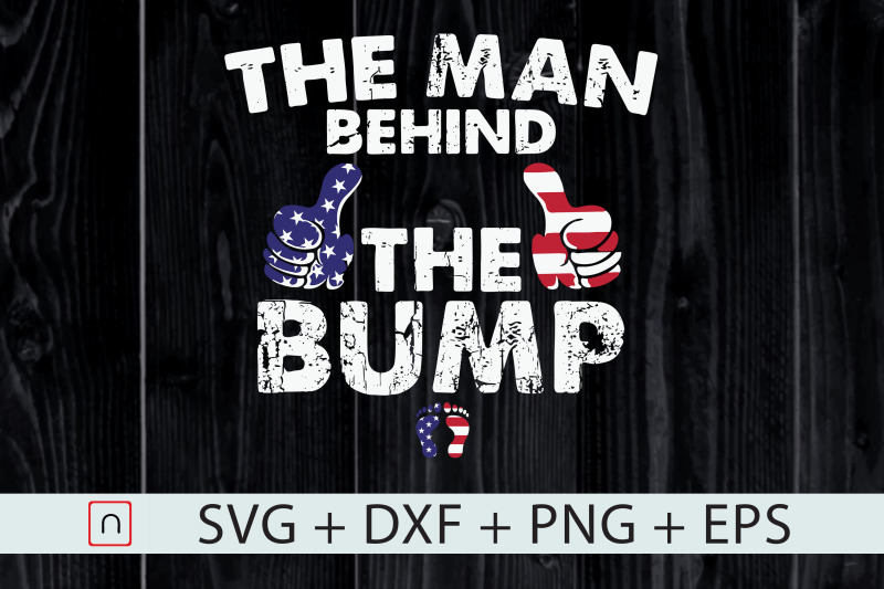 the-man-behind-the-bump-usa-flag-funny