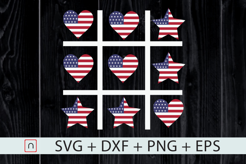 4th-of-july-tic-tac-toe-game-patriotic