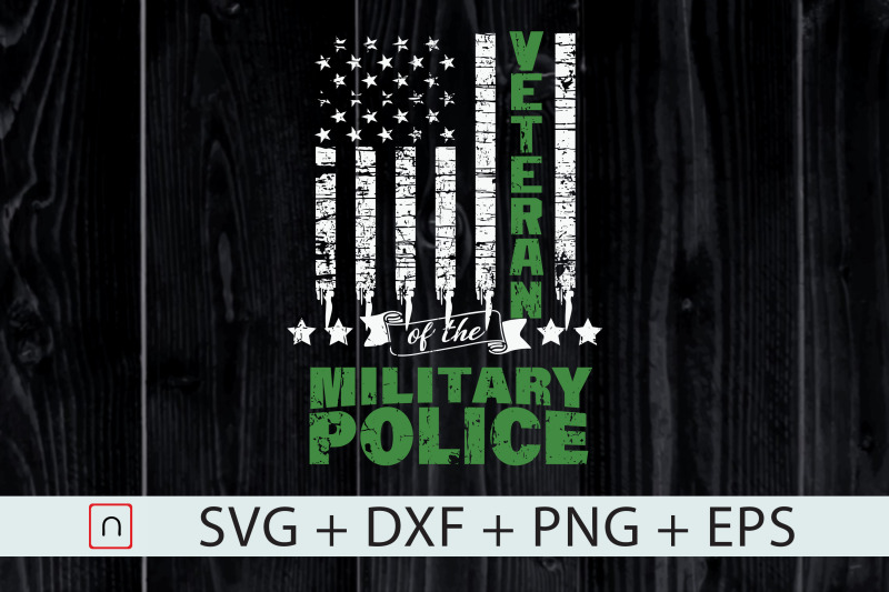 military-police-veteran-american-flag