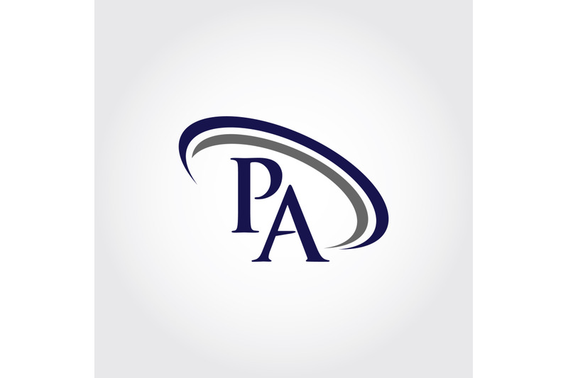 monogram-pa-logo-design