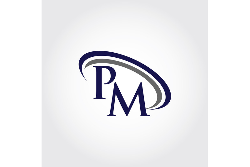 monogram-pm-logo-design