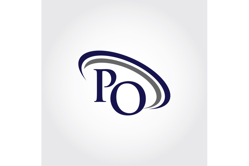 monogram-po-logo-design