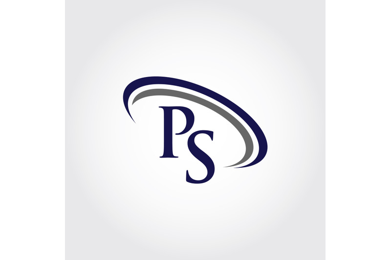 monogram-ps-logo-design