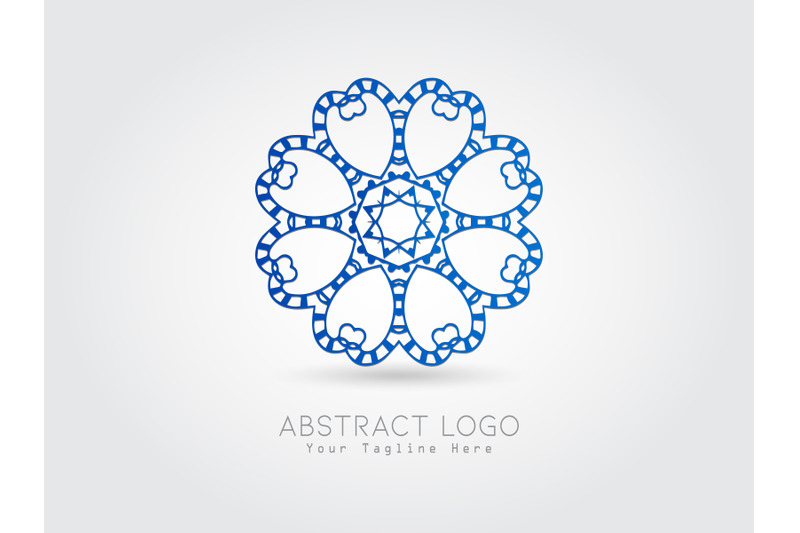 logo-abstract-circle-navy-color