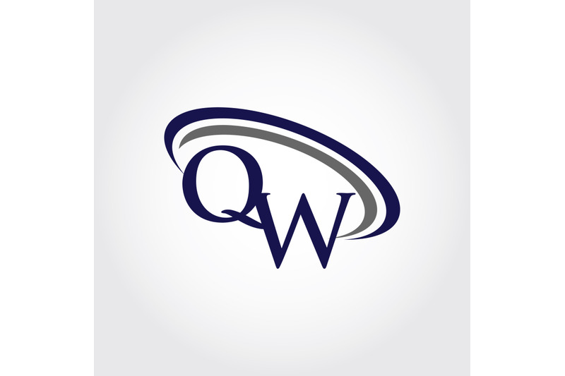 monogram-qw-logo-design