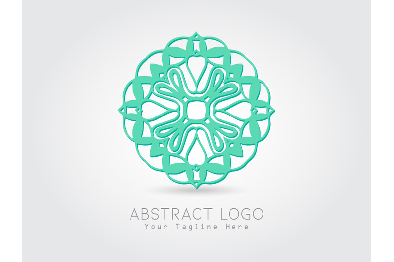 logo-abstract-circle-tosca-color-design