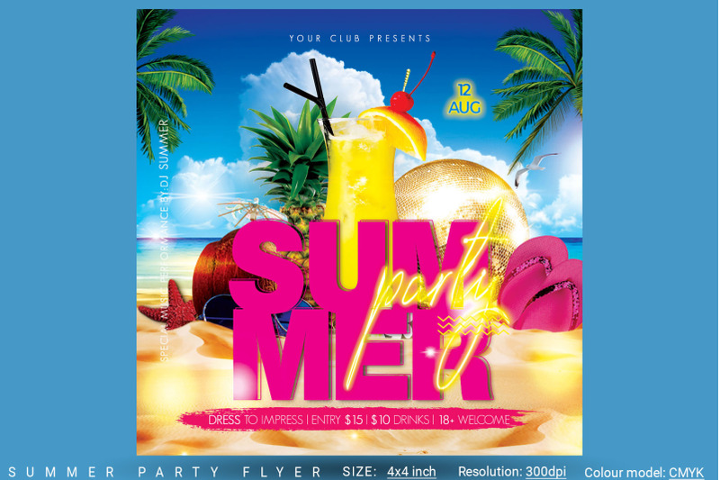 summer-party-flyer