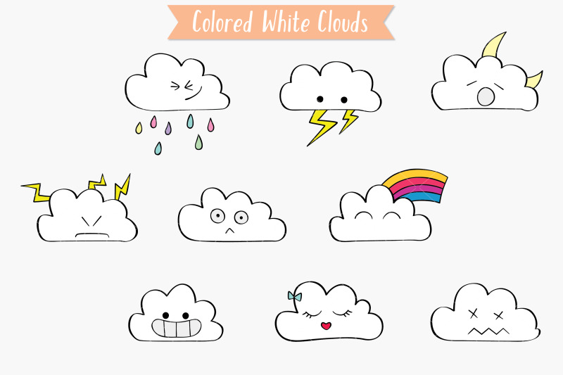 clouds-colored-kawaii-hand-drawn-weather-rainbow-moon-lightning