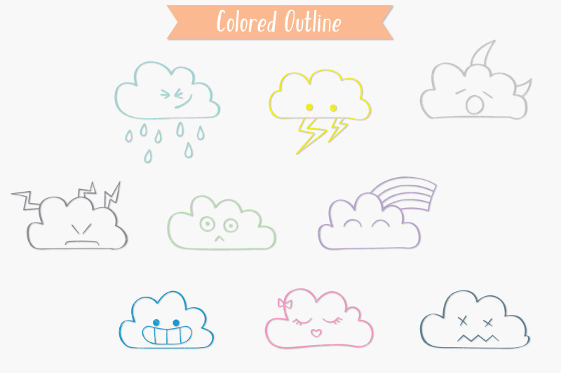 clouds-colored-kawaii-hand-drawn-weather-rainbow-moon-lightning