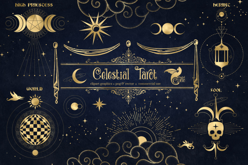 celestial-tarot-illustrations