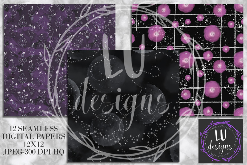 witch-halloween-digital-papers-halloween-backgrounds-spooky-patterns