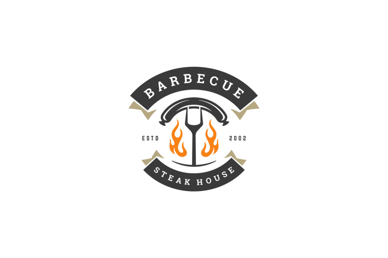 barbecue-grill-logo-template