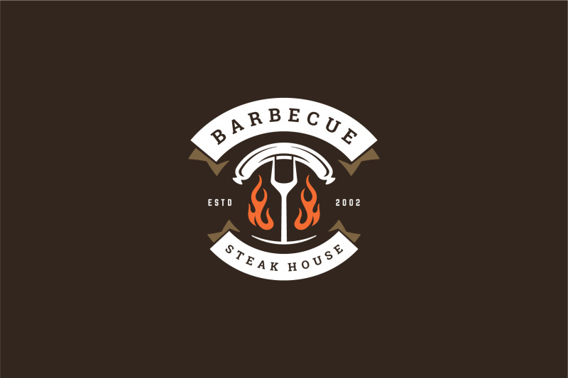 barbecue-grill-logo-template