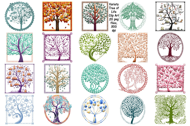 variety-tree-of-life-clipart-glitter-cardstock-etc