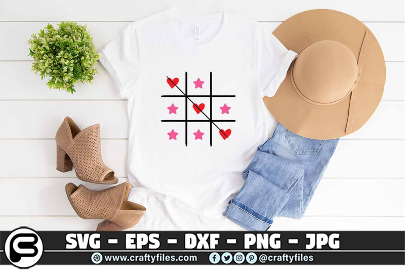 game-toe-o-x-game-with-hearts-and-stars-o-x-game-svg-cut-files