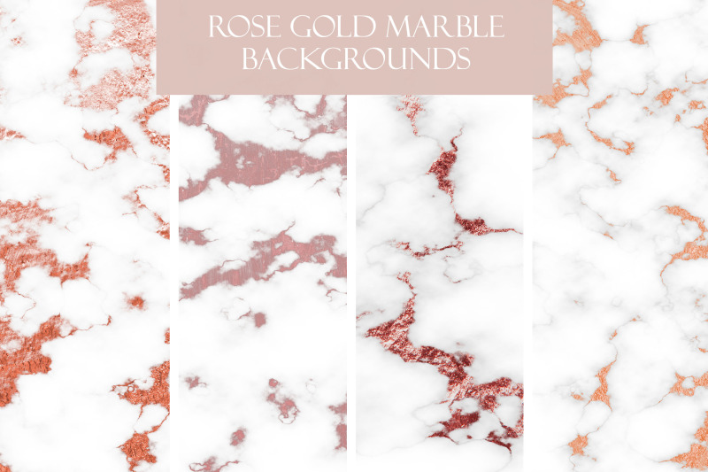feminine-rose-gold-glitter-marble-set