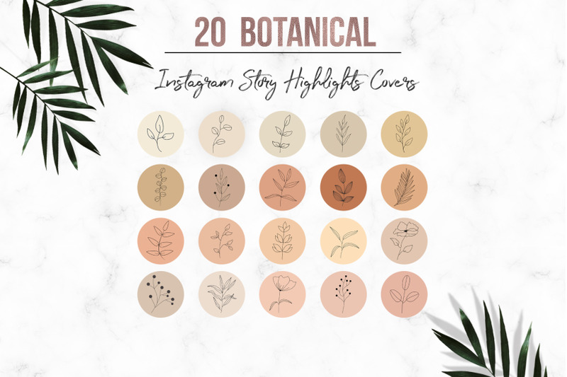 botanical-instagram-story-highlight