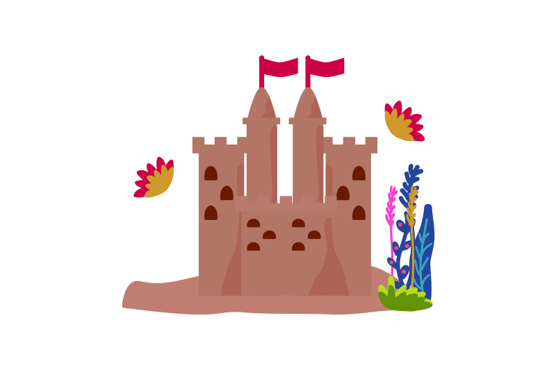 summer-flat-illustration-with-sand-castle