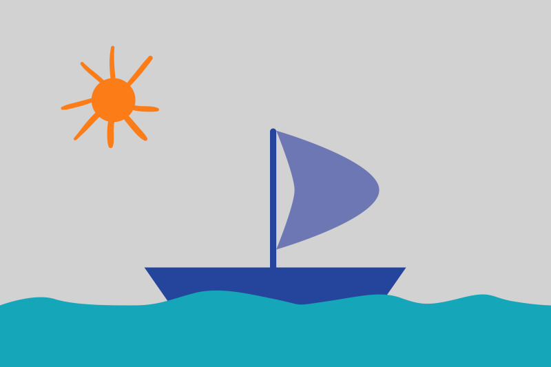 summer-flat-illustration-with-blue-boat