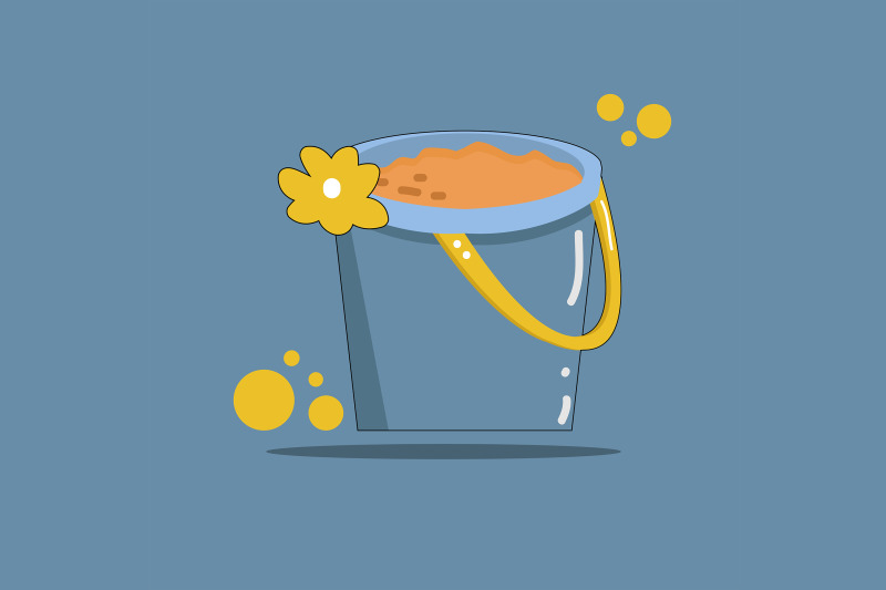 summer-icon-with-blue-pail