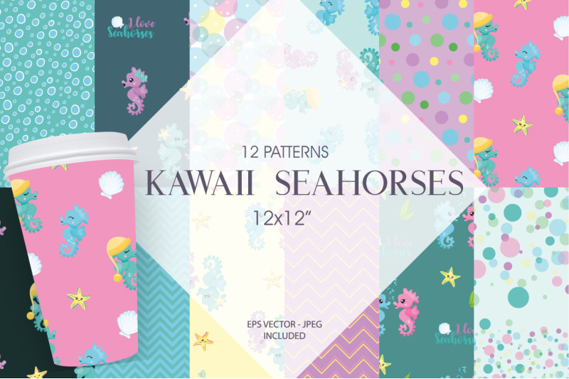 kawaii-seahorses