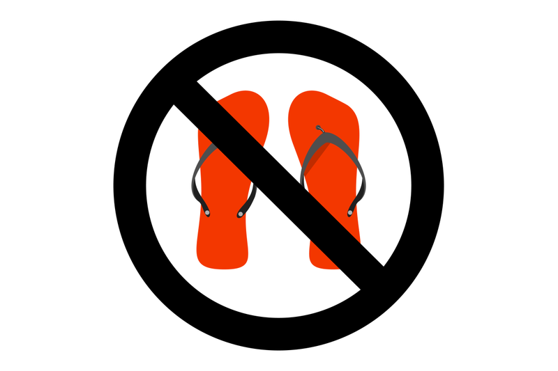 ban-flip-flops-sign