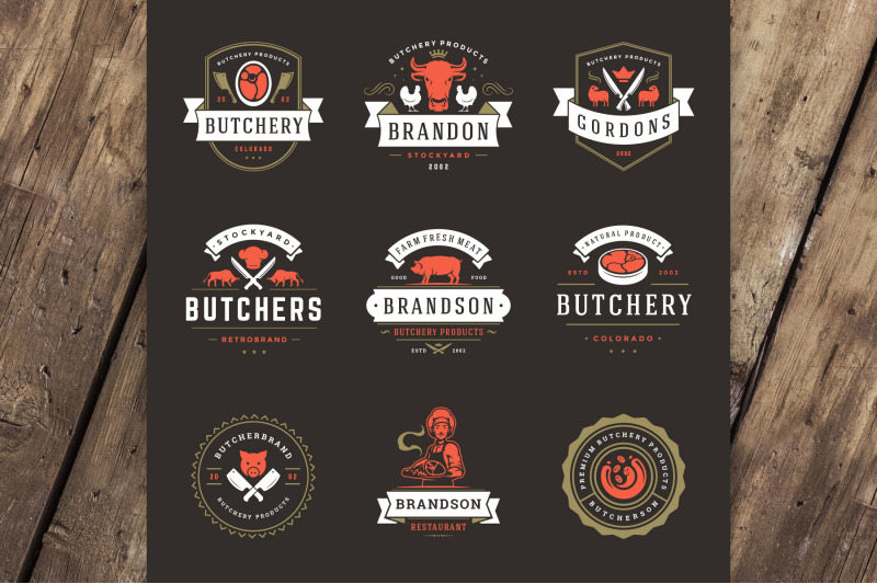 18-meat-food-logos-and-badges