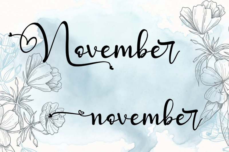 love-font-month-clip-arts-scripts-names-of-months