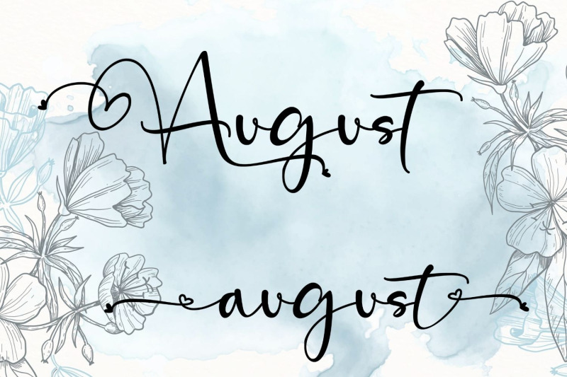 love-font-month-clip-arts-scripts-names-of-months