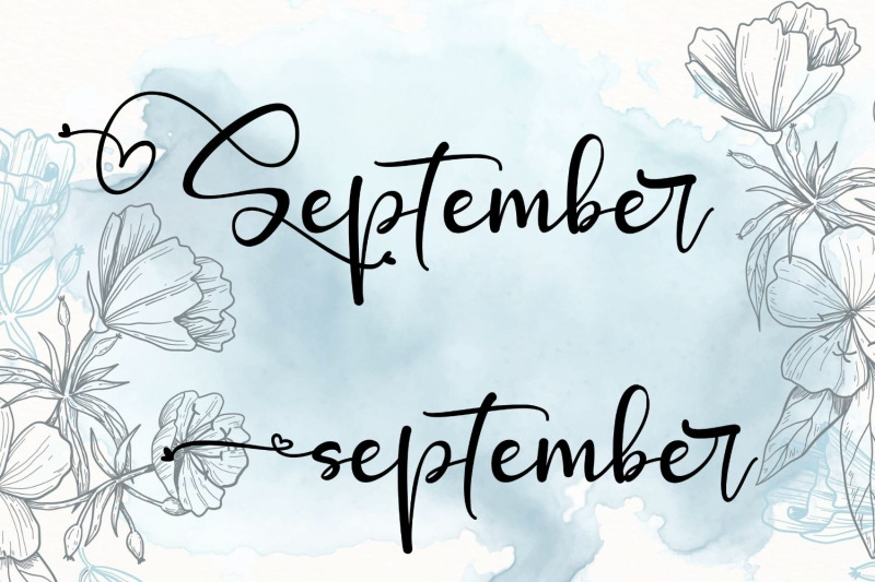 love-font-month-clip-arts-scripts-names-of-months