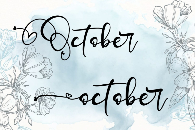 love-font-month-clip-arts-scripts-names-of-months