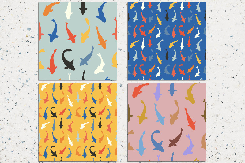 fish-seamless-patterns