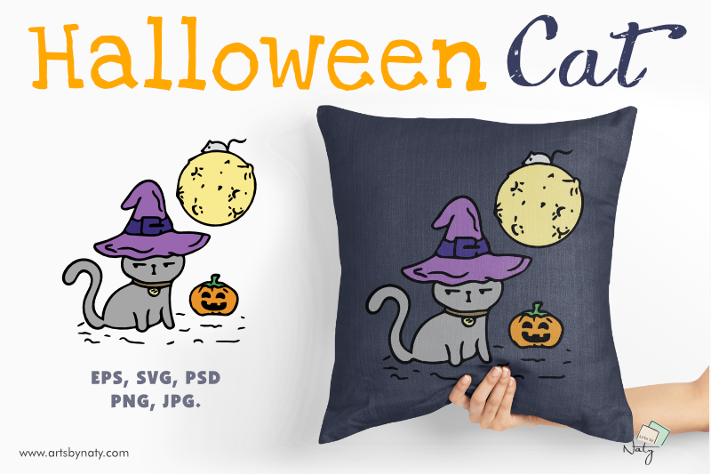 funny-halloween-cat-in-a-hat-with-the-moon-pumpkin-and-a-mouse-nbsp