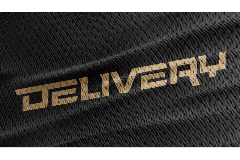 delivery-font-with-lowercase-letters