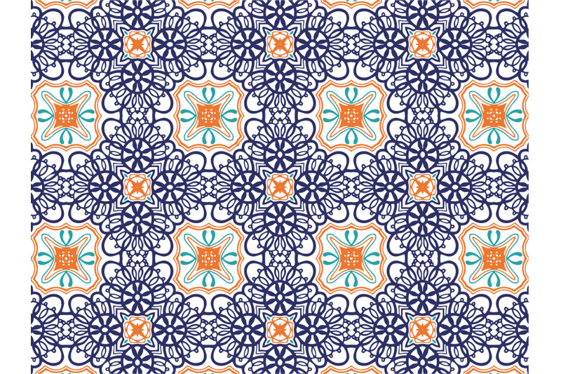 pattern-abstract-navy-orange-blue-color