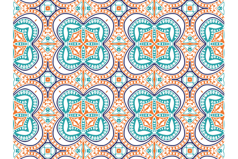 pattern-abstract-orange-blue-navy-color