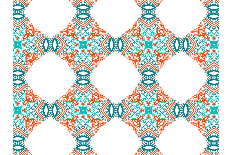 pattern-abstract-orange-tosca-color