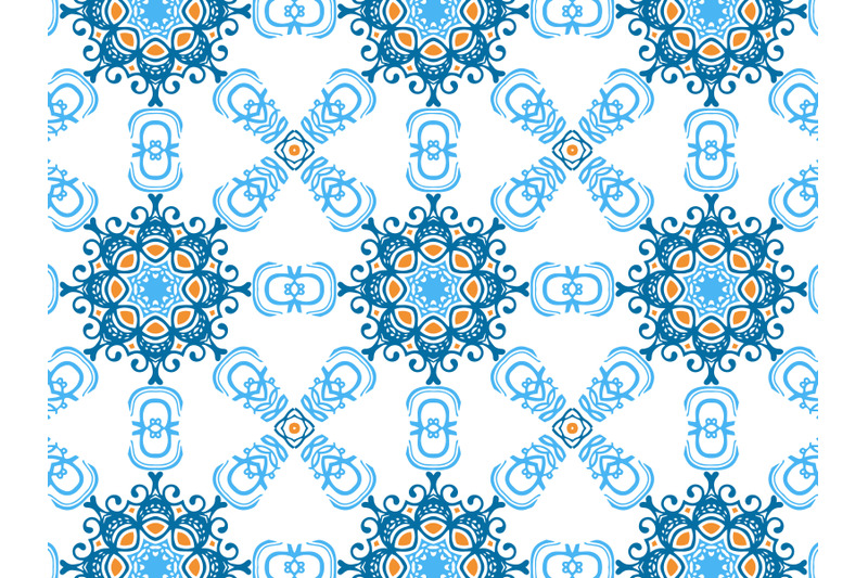 pattern-abstract-blue-orange-color