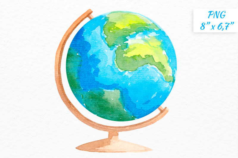 globe-clipart-watercolor-globe-school-supply-clipart