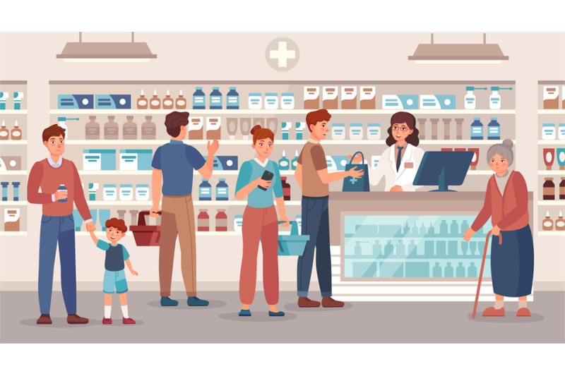 pharmacy-store-pharmacist-sells-various-medications-people-medical-c