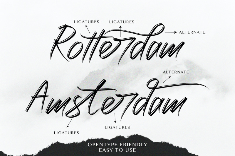 rattnugidari-brush-script-font