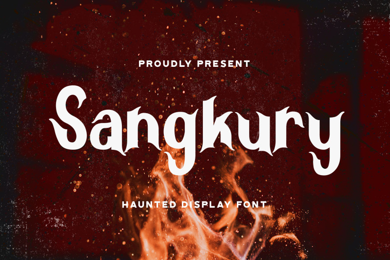 sangkury-haunted-display-font