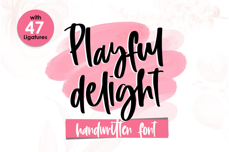 playful-delighht-handwritten-font