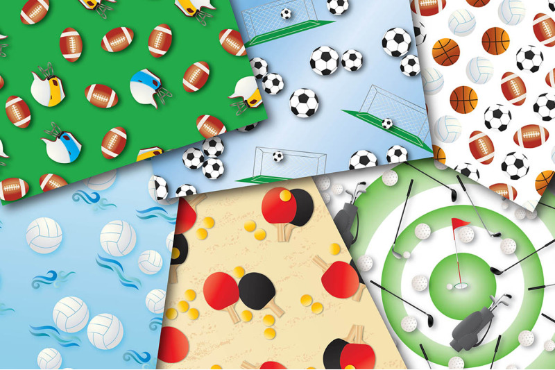 sports-digital-papers-balls-baseball-football-soccer-ball-golf-p