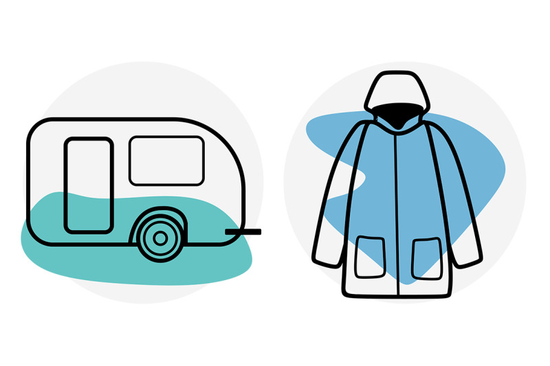 travel-and-vacation-icons-set