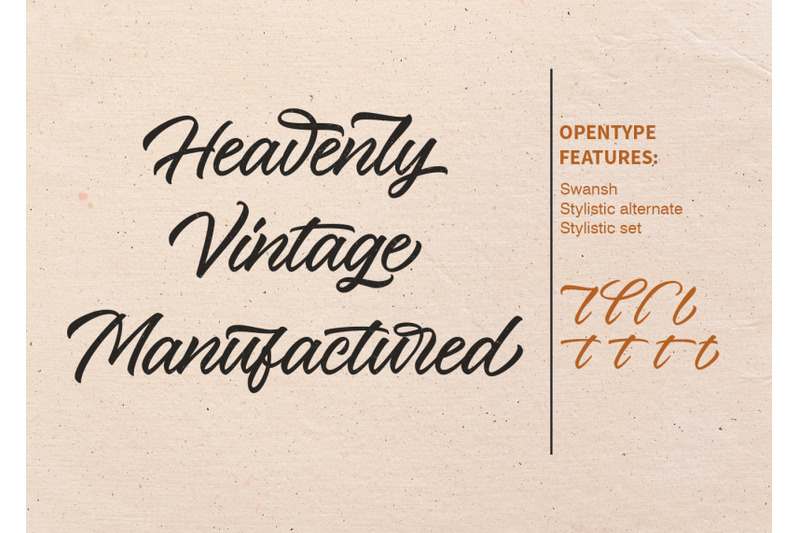 lingkari-heart-vintage-handwritten-font